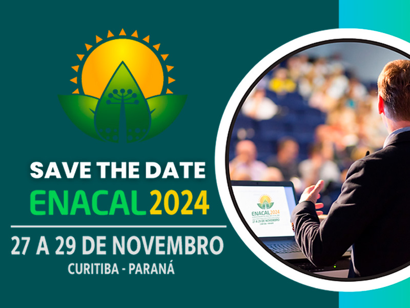 Abertas inscrições para o Encontro Nacional dos Produtores de Calcário Agrícola (Enacal) representa o principal ponto de interação entre as lideranças da indústria de Calcário Agrícola e corretivos ...